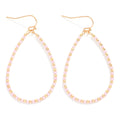 Beaded Teardrop Earrings