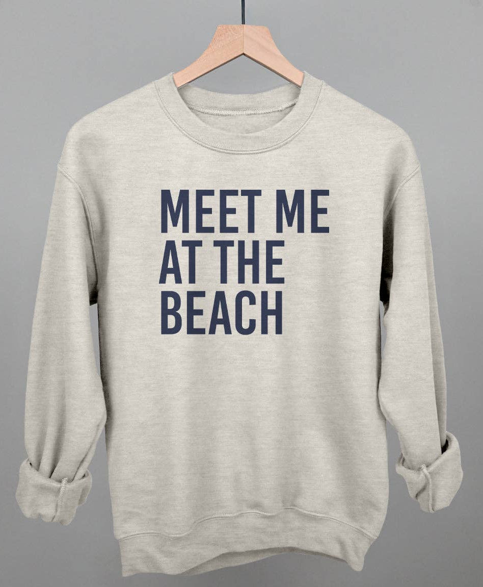 Meet Me At The Beach Sweatshirt
