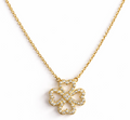 Crystal Clover Necklace