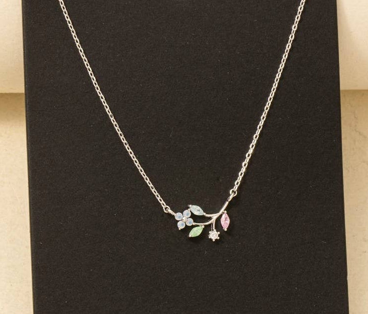 Flower Leaf Necklace
