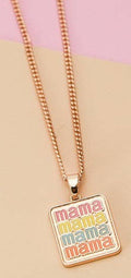 Mama Pendant Necklace