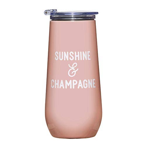 Sunshine & Champagne Tumbler