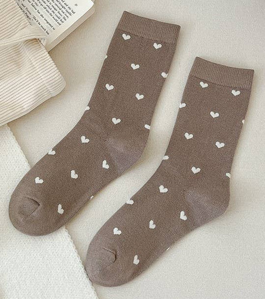 Scattered Heart Socks