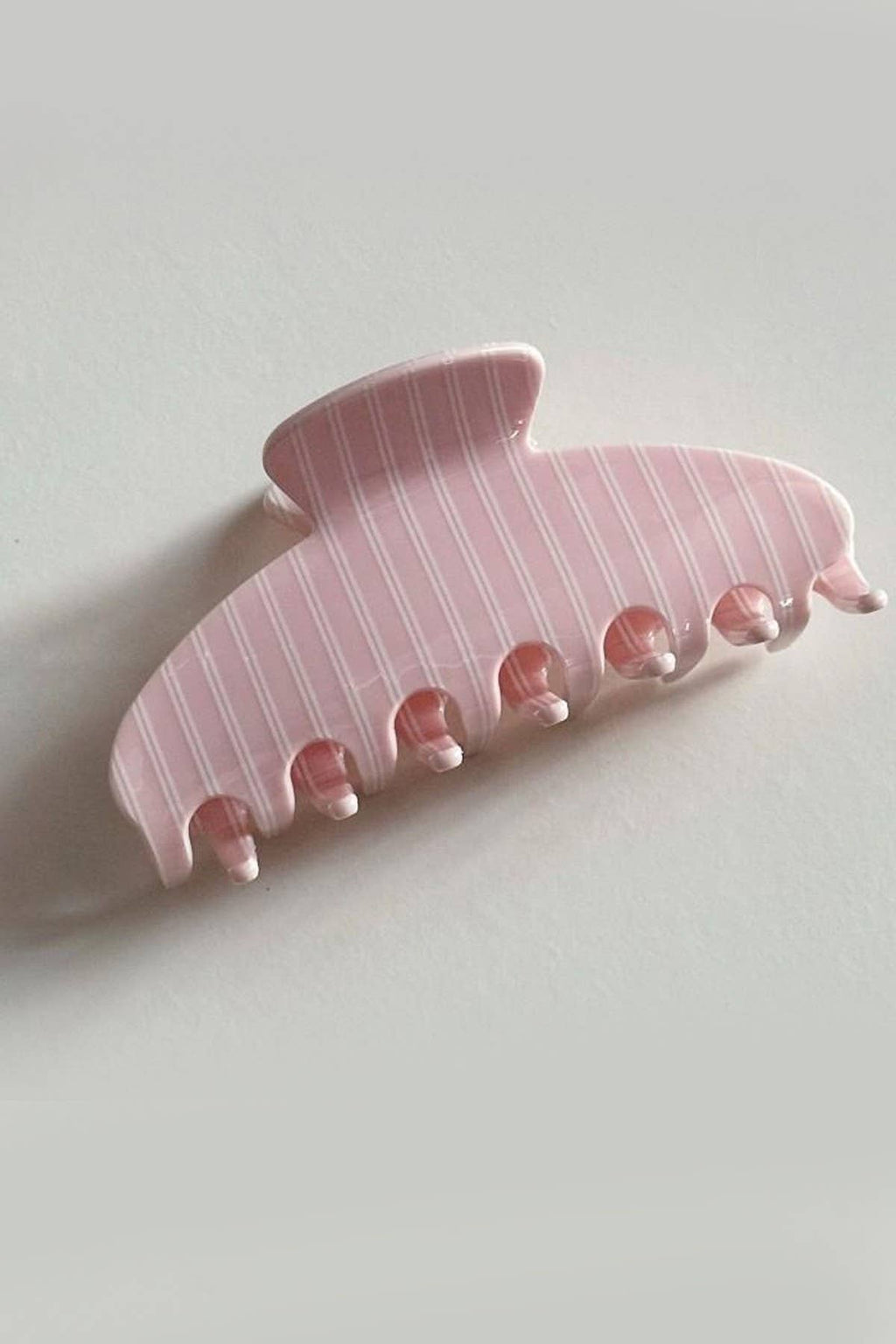 Striped Hair Claw Clip