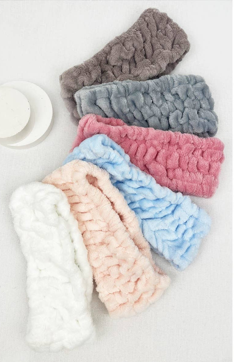 Soft Fleece Spa Headband