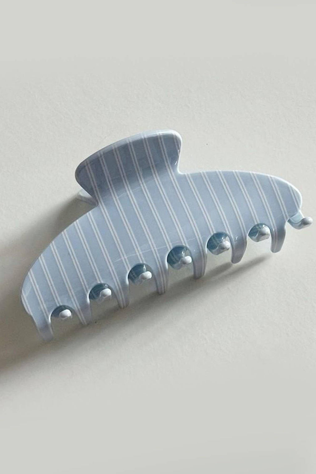 Striped Hair Claw Clip