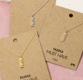 Flat Mama Pendant Necklace