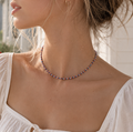 Red White & Blue Beaded Necklace