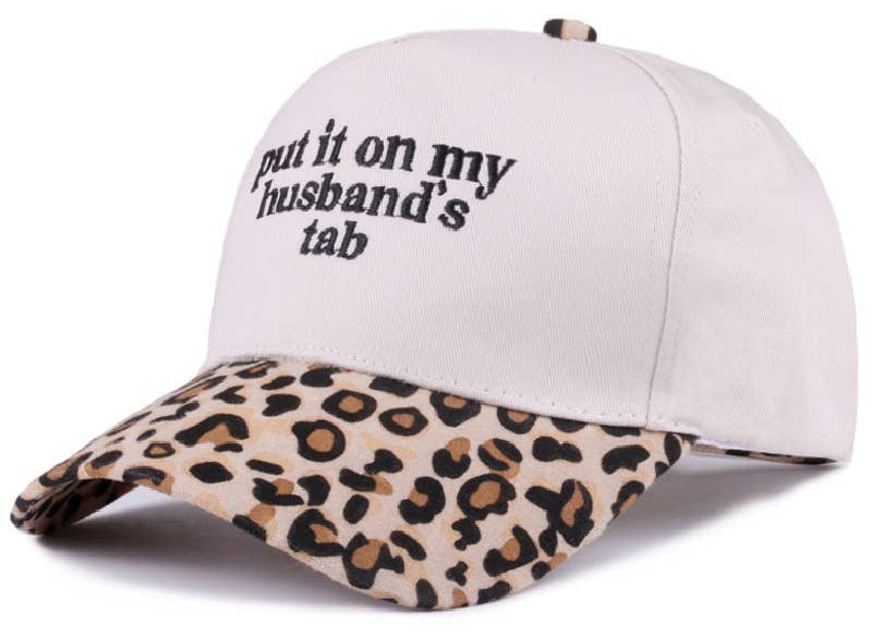 Put It On My Husband's Tab Baseball Cap