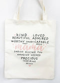 Heart Shaped Mama Graphic Tote