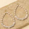 Beaded Teardrop Earrings