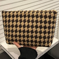 Checkered Clutch Bag