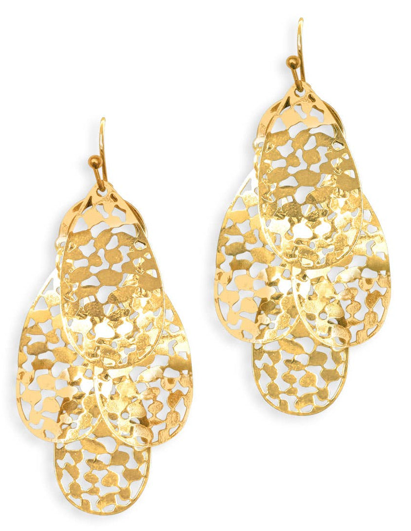 Layered Filigree Earrings
