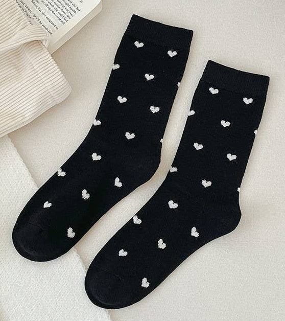 Scattered Heart Socks