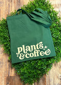 Plants & Coffee Tote