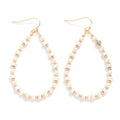 Beaded Teardrop Earrings