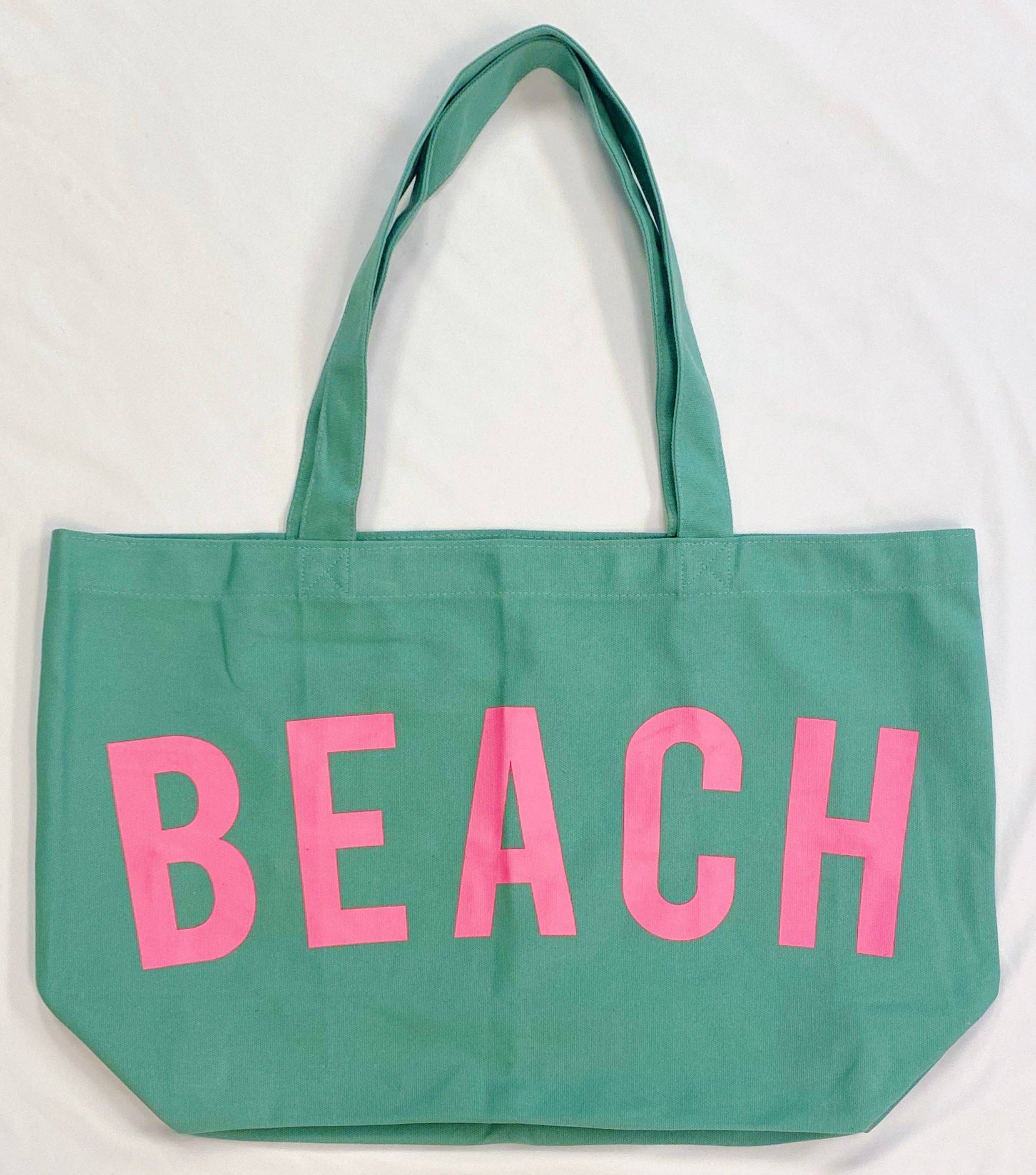 Beach Canvas Tote
