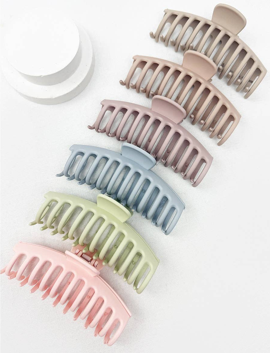Rounded Jumbo Hair Claws